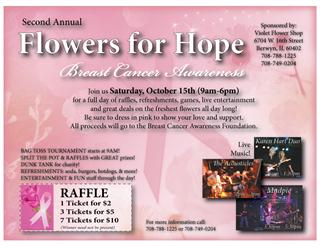 Flowers for Hope Benefit